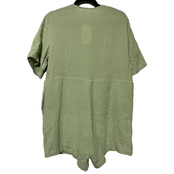 Commense Tied Cotton Jumpsuit - Picture 4 of 12